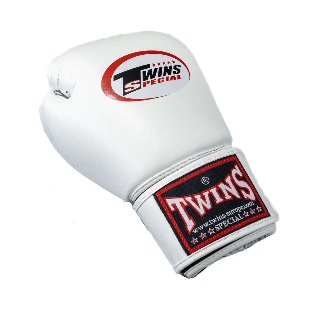 Twins Special BGN 1 Boxhandschuhe - Echt Leder - Weiß