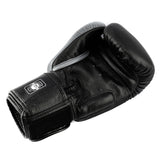 Twins Special BGVL 8 Boxhandschuhe - Echt Leder - Schwarz / Grau