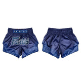 Fairtex BS1930 Muay Thai Shorts - Blue Ocean - Blau