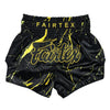Fairtex Muay Thai Shorts - BS1947 Black Marble - schwarz/gold