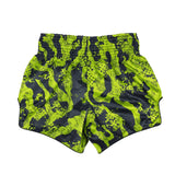 Fairtex Muay Thai Shorts - BS1955 Raptor - grün / schwarz
