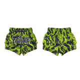 Fairtex Muay Thai Shorts - BS1955 Raptor - grün / schwarz