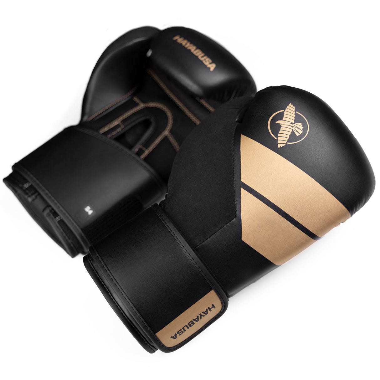 Hayabusa S4 Boxhandschuhe - Schwarz/Gold