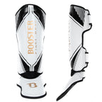 Booster Schienbeinschoner - Bangkok Serie 2 - Weiß / Schwarz