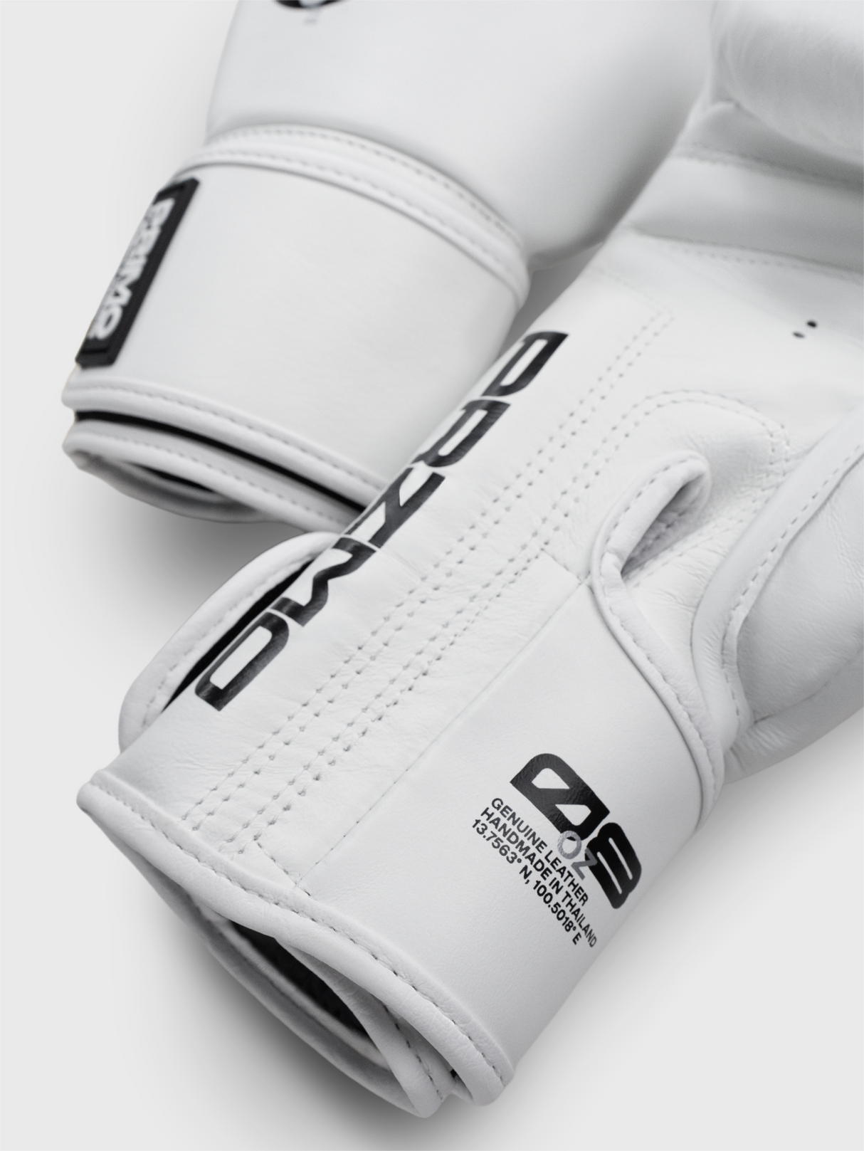 Primo Mamba Series Boxhandschuhe - Echt Leder - Weiß