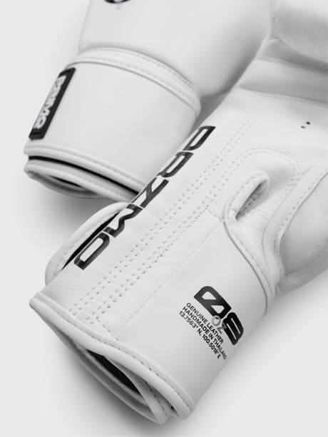 Primo Mamba Series Boxhandschuhe - Echt Leder - Weiß