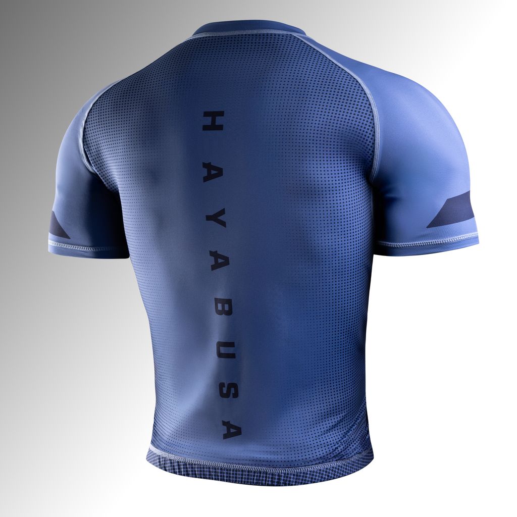 Hayabusa Core Kurzarm Rashguard für Herren - Blau
