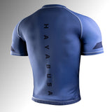 Hayabusa Core Kurzarm Rashguard für Herren - Blau