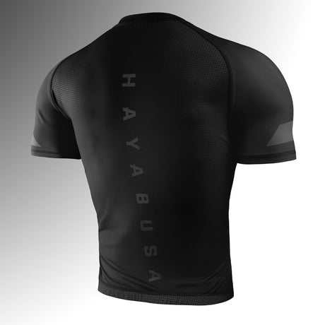 Hayabusa Core Kurzarm Rashguard für Herren - Schwarz
