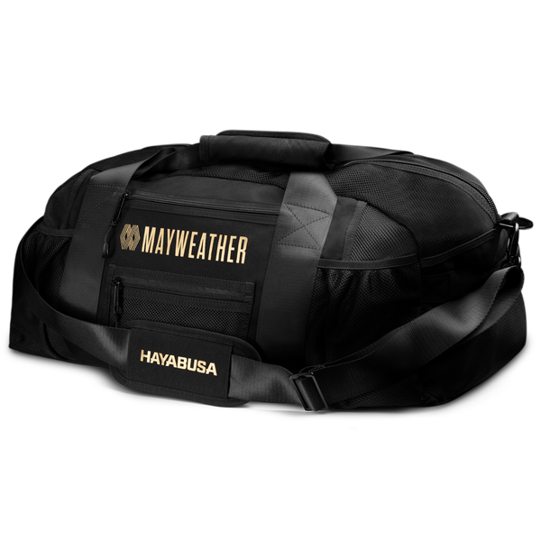 Hayabusa Mayweather Mesh Gym Bag - schwarz / gold - 70 Liter
