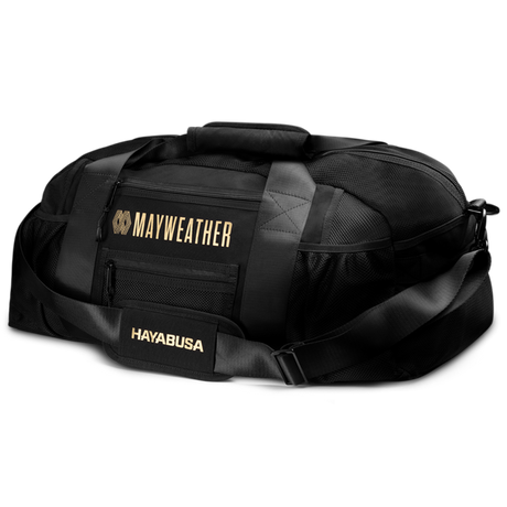 Hayabusa Mayweather Mesh Gym Bag - schwarz / gold - 70 Liter