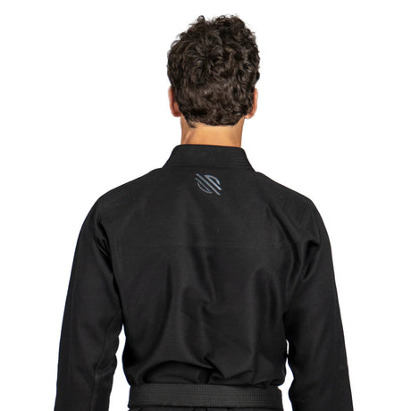 Sanabul Essential Leichtgewicht Brasilianisches Jiu Jitsu Gi - Vorverkleinert Baumwolle - IBJJF genehmigt - Schwarz