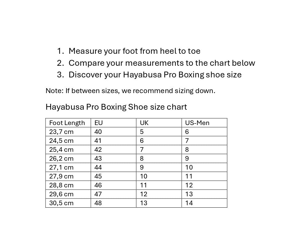 Hayabusa Pro Boxschuhe - Hellblau