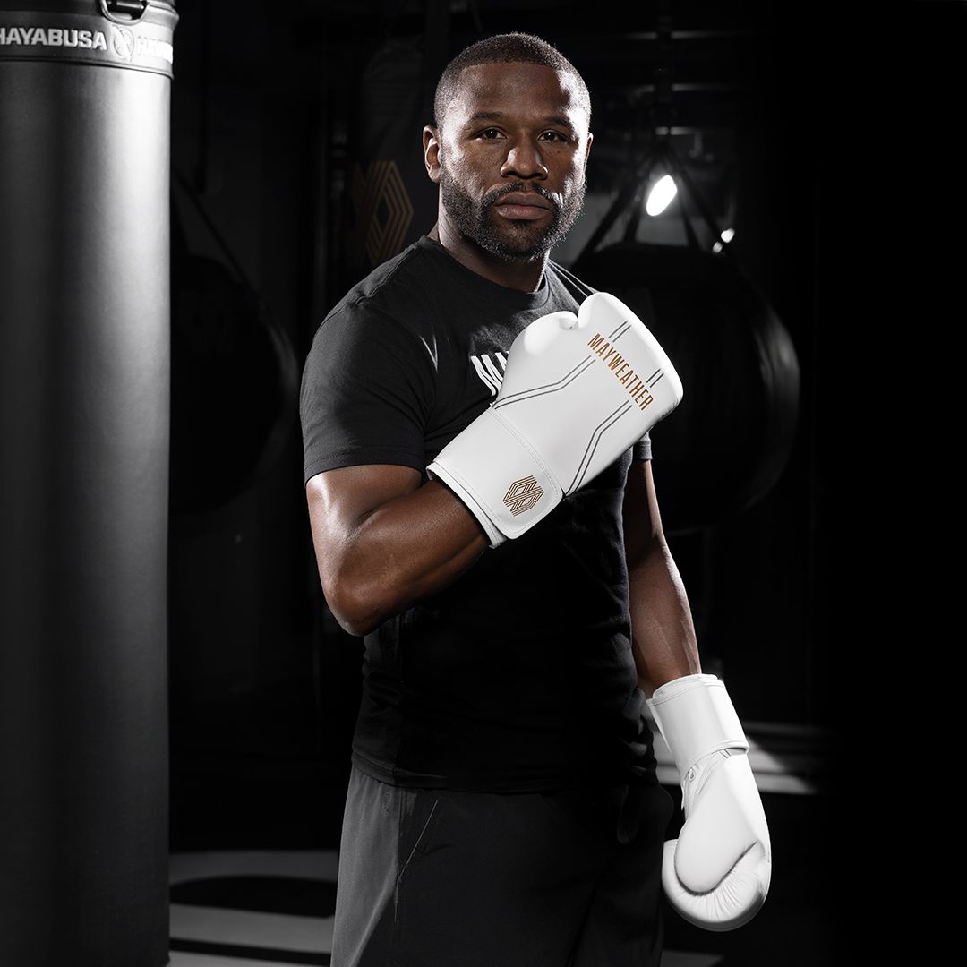 Hayabusa Mayweather Contender Boxhandschuhe - Weiß/Gold