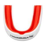 Hayabusa Combat Zahnschutz - Adult - Weiß / Rot