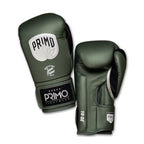 Primo Emblem 2.0 Semi Leather Boxhandschuhe - Army Green - legergrün