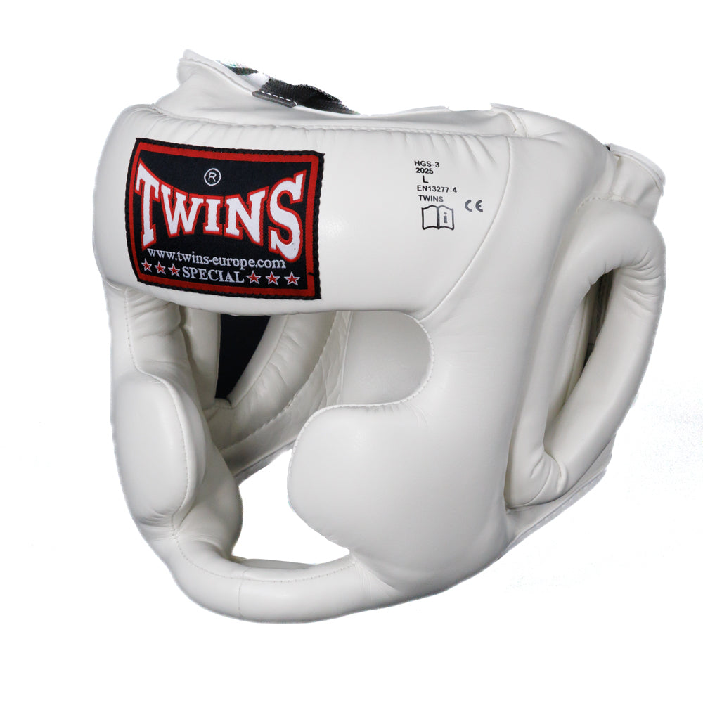 Twins Special HGS 3 Kopfschutz - Weiß
