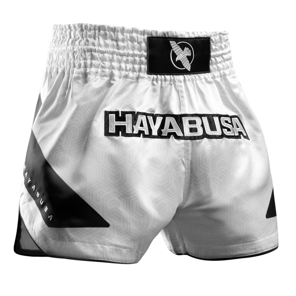 Hayabusa Core Muay Thai Shorts - Weiß