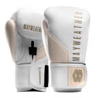 Hayabusa Mayweather Champ Boxhandschuhe - Weiß/Gold