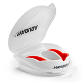 Hayabusa Combat Zahnschutz - Adult - Weiß / Rot