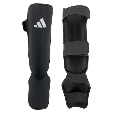 Adidas Scheenbeschermers - Zwart/Wit – voor- en achterzijde