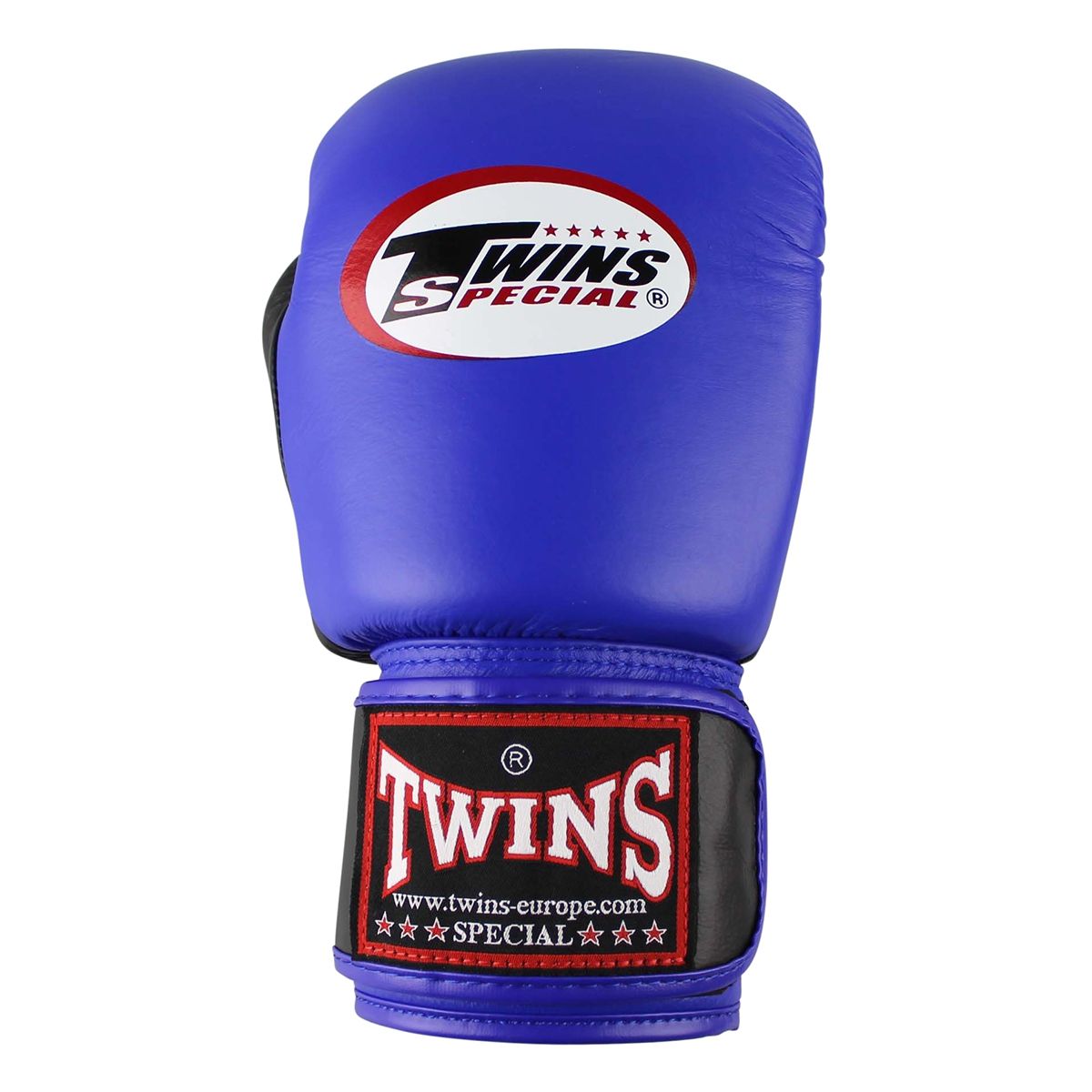 Twins Special BGVL 3 Boxhandschuhe - Echtes Leder - Blau / Schwarz