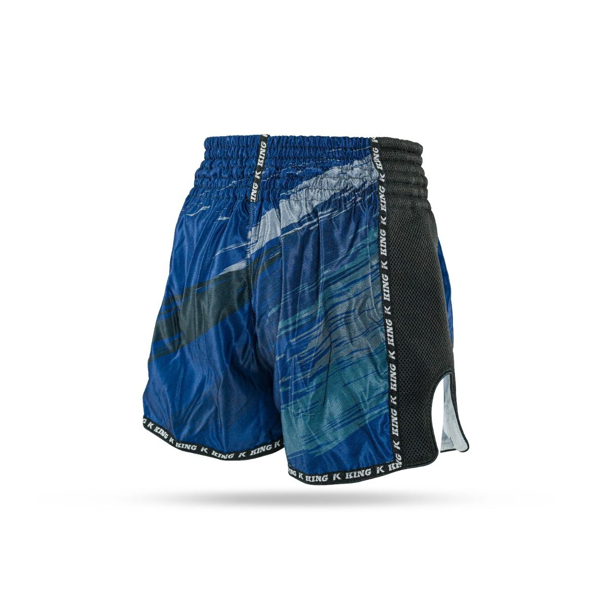 King Pro Boxing Storm 4 Muay Thai Shorts - blau