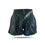 King Pro Boxing Storm 1 Muay Thai Shorts - schwarz/dunkelblau