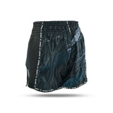 King Pro Boxing Storm 1 Muay Thai Shorts - schwarz/dunkelblau