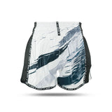 King Pro Boxing Storm 2 Muay Thai Shorts - weiß/dunkelblau