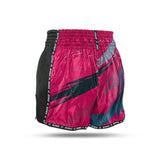 King Pro Boxing Storm 3 Muay Thai Shorts - rot/dunkelblau