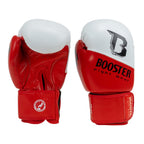 Booster Boxhandschuhe - Thunder Serie 3 - Rot / Weiß