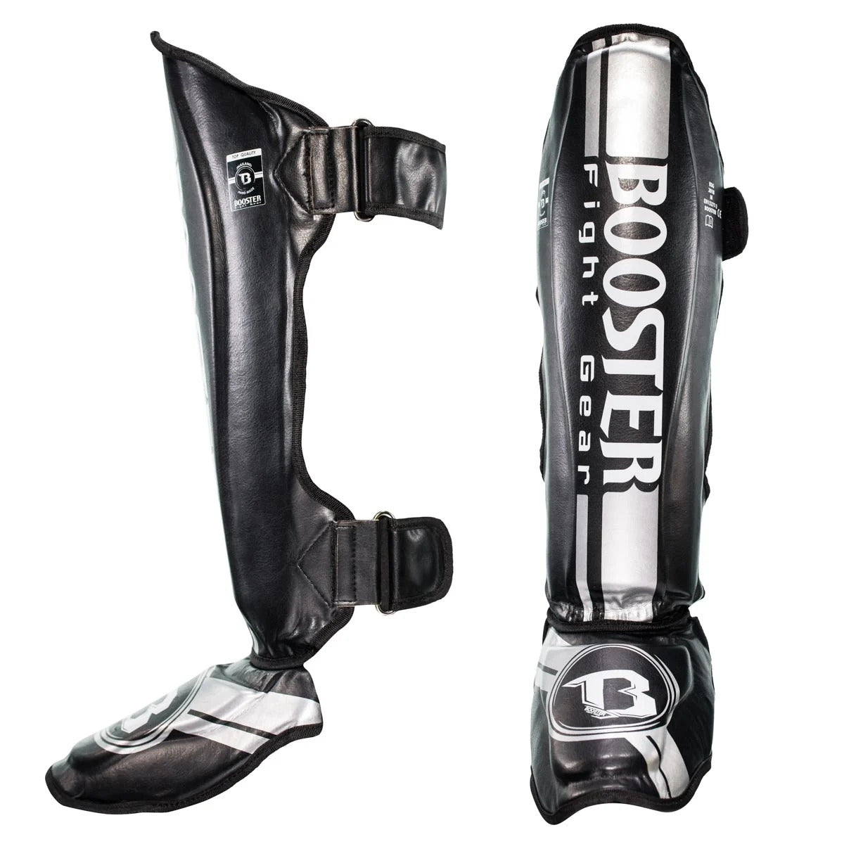 Booster Pro Range BSG V3 Schienbeinschoner - Schwarz / Silber