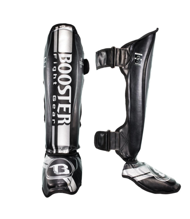 Booster Pro Range BSG V3 Schienbeinschoner - Schwarz / Silber