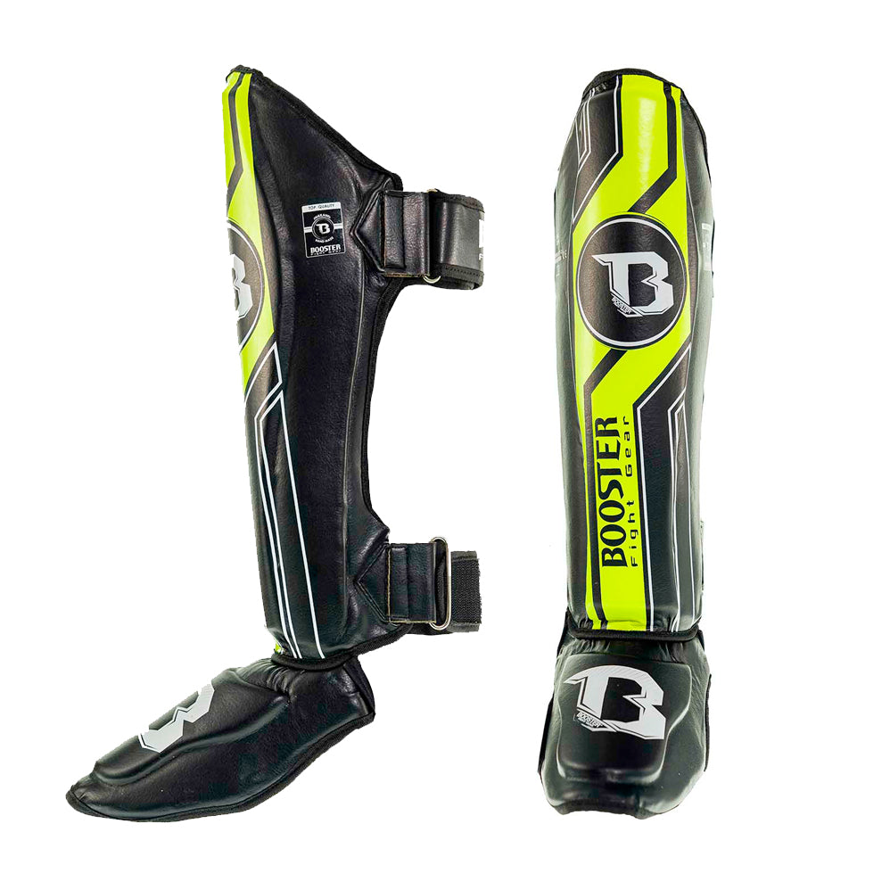 Booster Pro Range BSG V9 Schienbeinschoner - Schwarz / Gelb