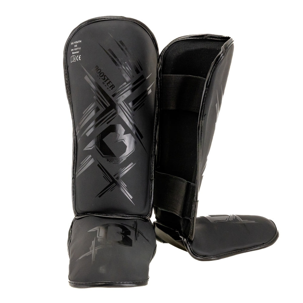 Booster Schienbeinschützer für Kinder – Alpha Black