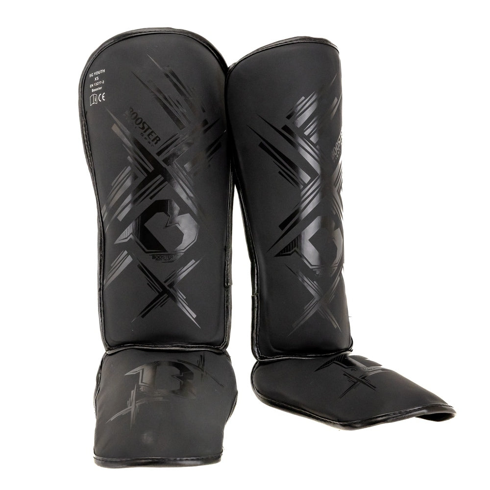 Booster Schienbeinschützer für Kinder – Alpha Black