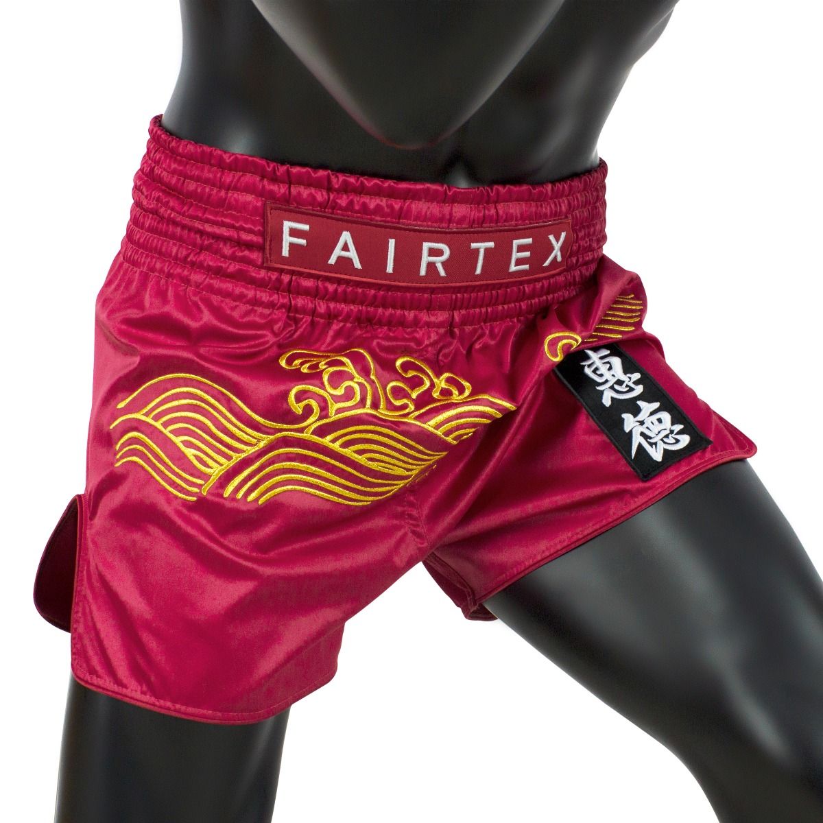 Fairtex BS1910 Muay Thai Shorts - Golden River - rot