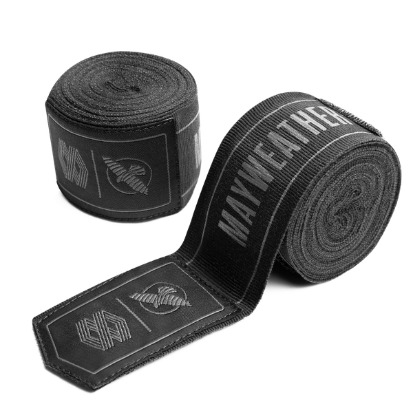 Hayabusa Mayweather Stretch Handwraps - Schwarz - 4,5 Meter