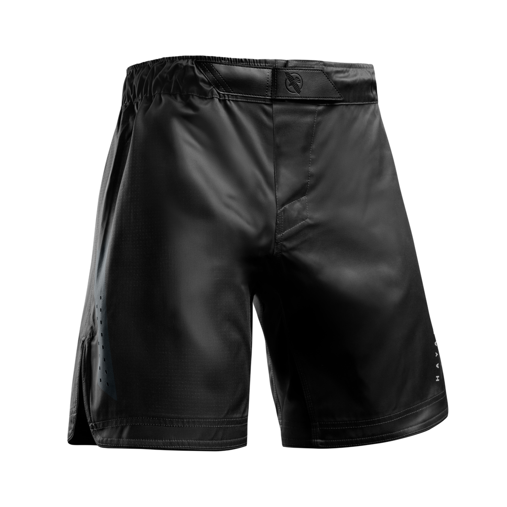 Hayabusa Core Fight Shorts für Herren - Vollständig - Schwarz