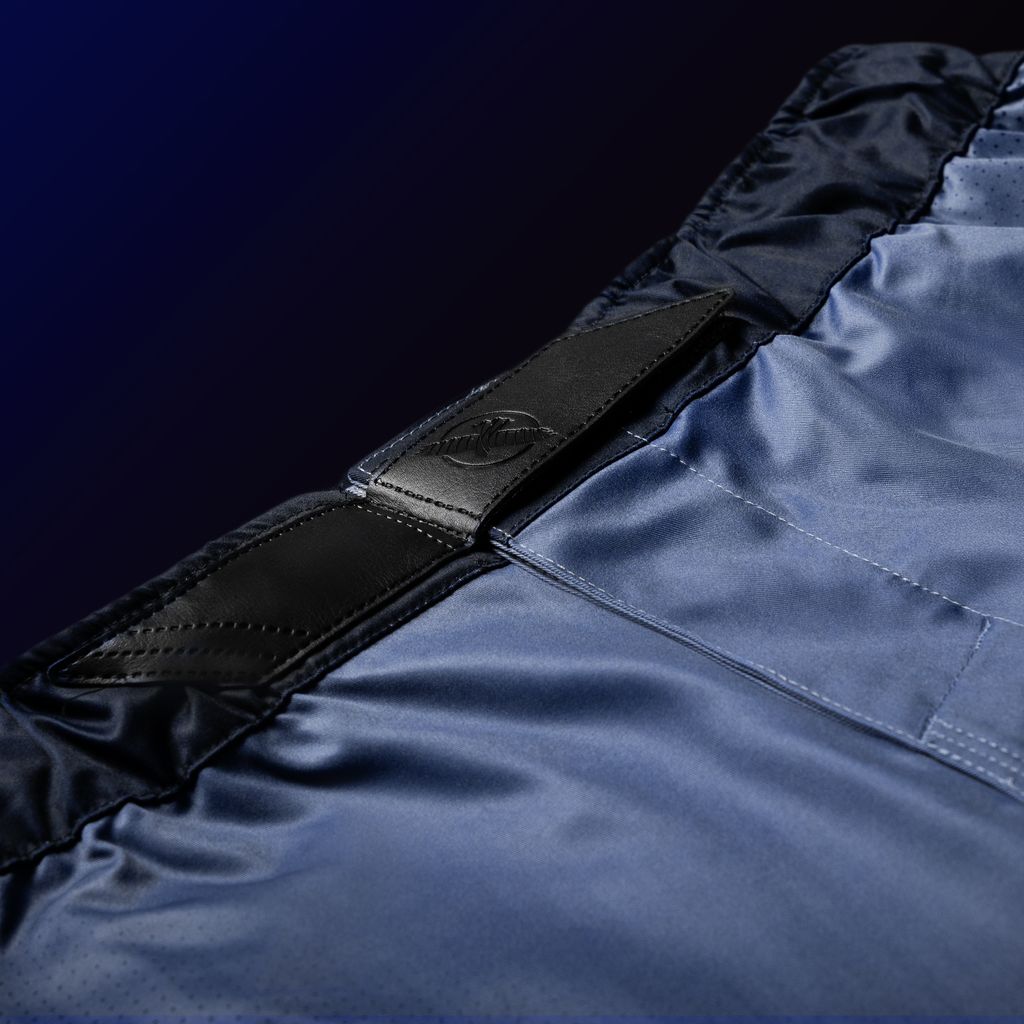 Hayabusa Core Fight Shorts für Herren - Vollständig - Blau