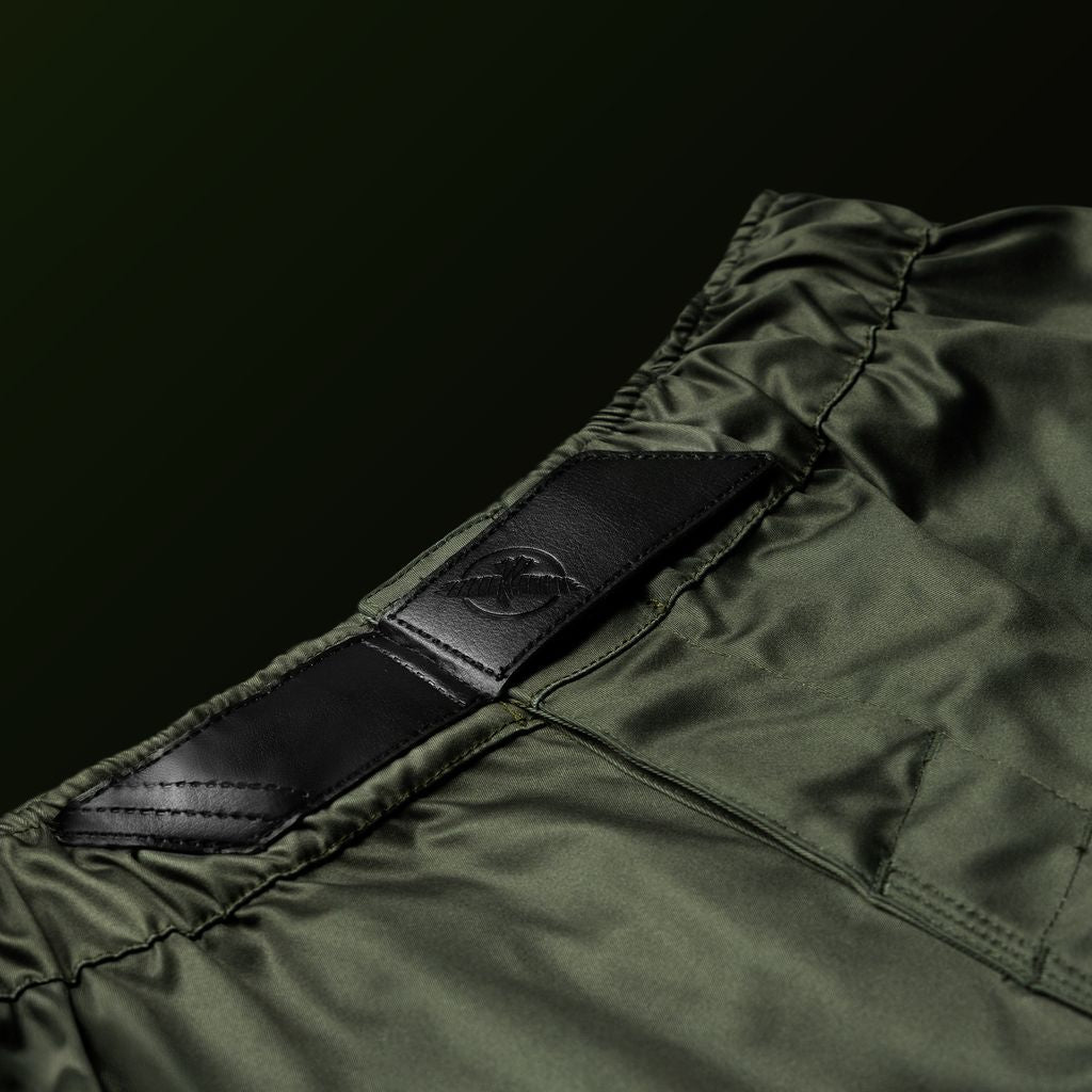 Hayabusa Core Fight Shorts für Herren - Vollständig - Dunkelgrün