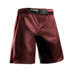 Hayabusa Core Fight Shorts für Herren - Vollständig - Dunkelrot