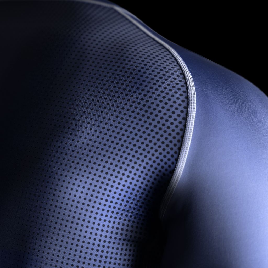 Hayabusa Core Kurzarm Rashguard für Herren - Blau