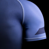 Hayabusa Core Kurzarm Rashguard für Herren - Blau