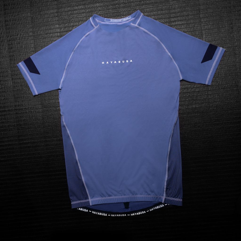 Hayabusa Core Kurzarm Rashguard für Herren - Blau
