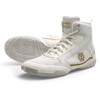 Hayabusa Mayweather Champ Boxschuhe - Weiß/Gold