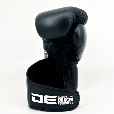 Danger Avatar Boxhandschuhe - Echt Leder - Schwarz