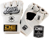 Danger Competition MMA-Handschuhe - Semi-Leder - Weiß