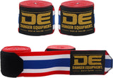 Danger Equipment Boxbandagen - 4,5 Meter - Thailändische Flagge